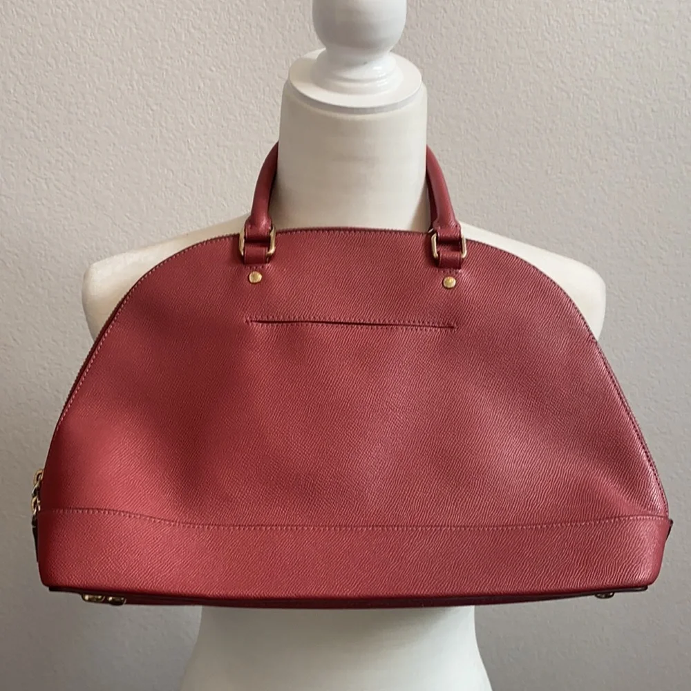 Coach Red Sierra Satchel Bag‎